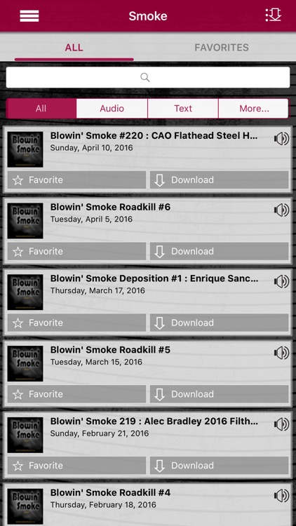 Blowin' Smoke Podcast