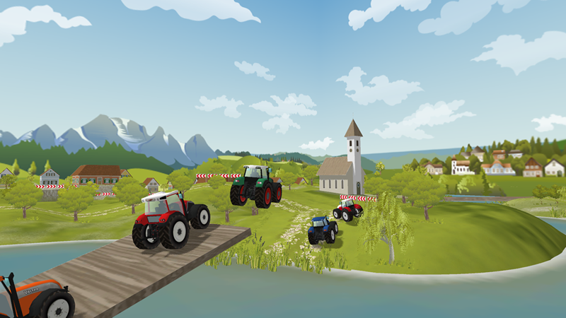 Tractor Worldcup Rallye – the racing game for farmers and fans of tractors and agriculture! official gameplay screenshot 6