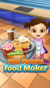 Crazy Dessert Food Maker Salon - School Lunch Making & Cupcake Make Cooking Games for Kids 2! screenshot #1 for iPhone