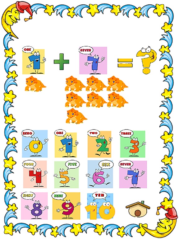 First grade math games free iPad screenshot