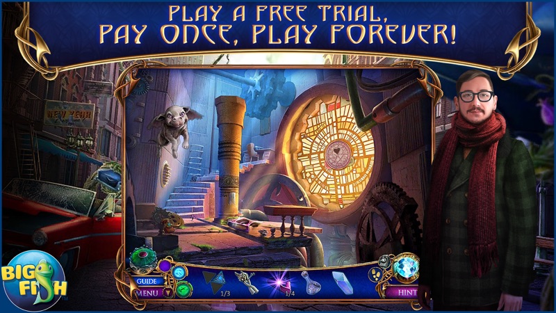Amaranthine Voyage: The Obsidian Book - A Hidden Object Adventure screenshot 1