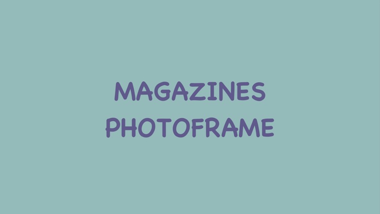 Magazine Theme Photo Frame/Collage Maker and Editor