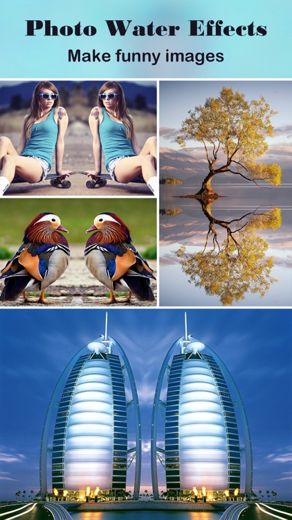 Symmetrical Lens Pro - Clone & Flip Selfie Photo with Water Reflection Effects