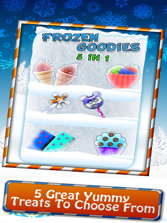 Screenshot #6 pour sandwiches à la crème glacée créateur - fabricant de sundae sucreries, doux et servir popsicles jeu gratuits
