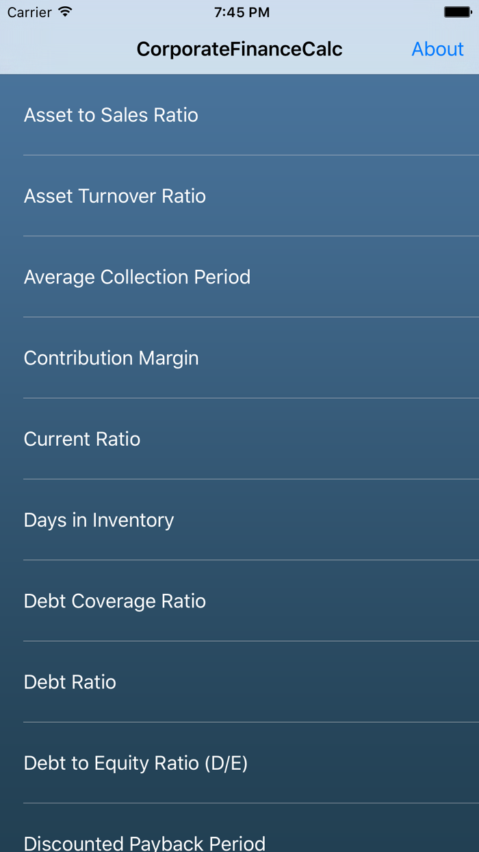 CorporateFinanceCalc