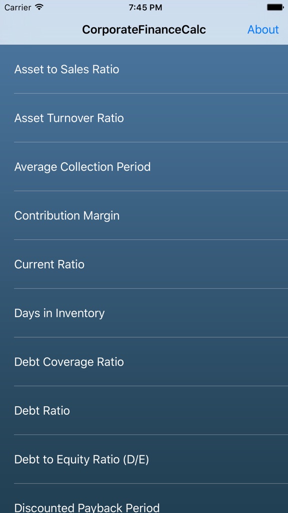 【图】CorporateFinanceCalc(截图1)
