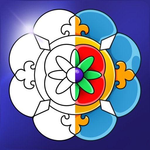 Coloring Book of Mysteries iOS App