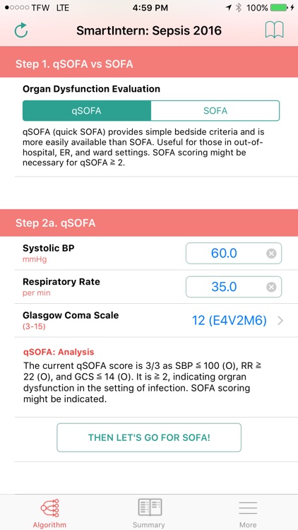 SmartIntern: Sepsis 2016