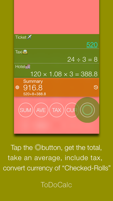 Screenshot #3 pour ToDoCalc - Best free & Smart calculator