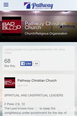 Pathway Christian Church screenshot 3