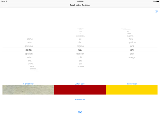 Screenshot #5 pour Greek Letter Designer
