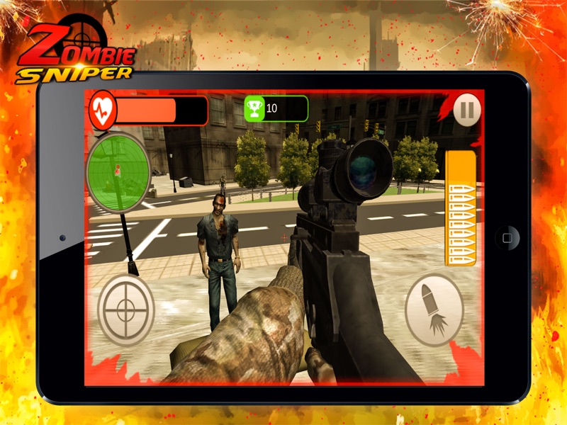 casa de la muerte zombie de francotirador screenshot 10