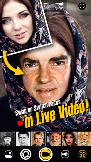 BeFace - 在實時視頻中與朋友或親人換臉 - Live Face Swap [免費](圖3)-速報App