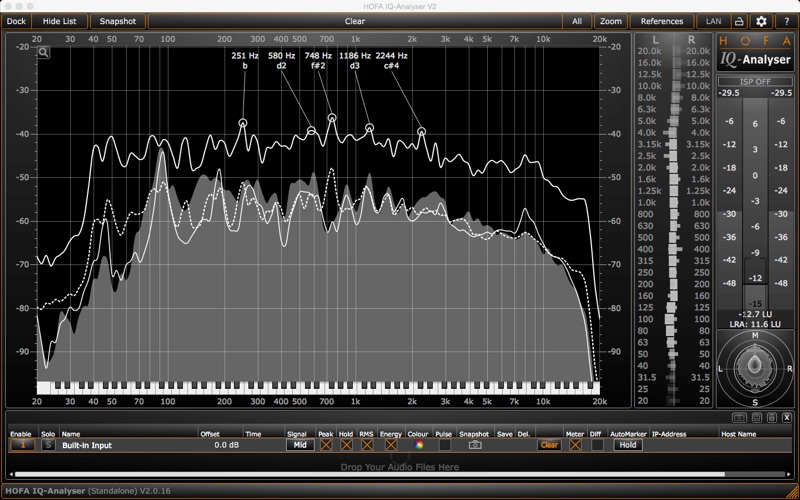 Screenshot #2 pour HOFA IQ-Analyser V2 Standalone