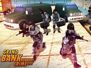 Bank Robbery - crime city police shooting 3D free, game for IOS