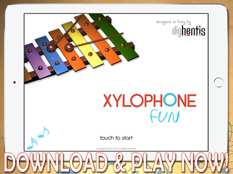 i-xylophone fun hd ipad capturas de pantalla 1