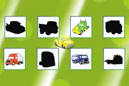 Game screenshot Trucks Cars Diggers Trains and Shadows Puzzles for Kids Lite apk