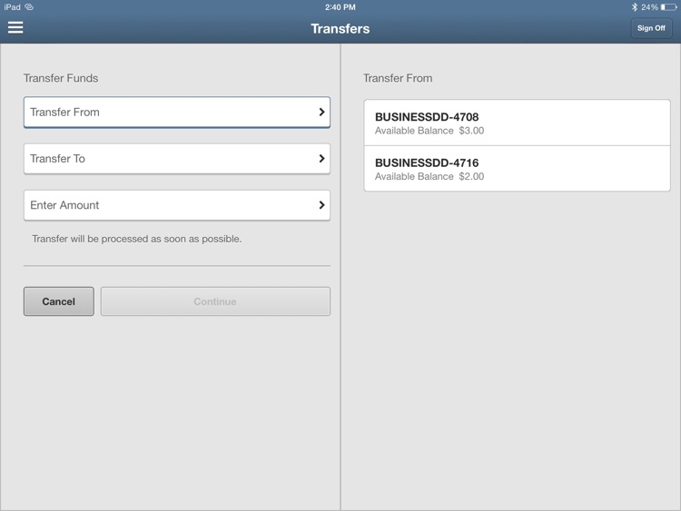 FNBL Mobile for iPad screenshot-3