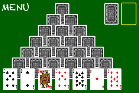 Pyramid Solitaire α