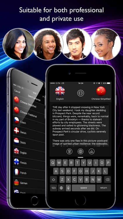 Translator Professional Dark edition ( your personal language interpreter )