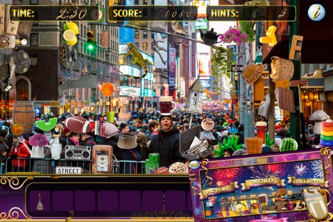 Happy New Year Countdown - Hidden Object Spot and Find Objects Differences Winter Game screenshot 3