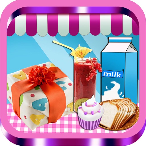 Cream Cake Maker:Cooking Games For Kids-Juice,Cookie,Pie,Cupcakes,Smoothie and Turkey & Candy Bakery Story HD Icon