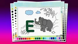 Game screenshot Узнайте ABC алфавит Книжка-раскраска mod apk
