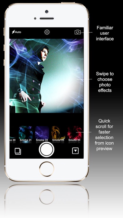 Fotocam Smoke - Photo Effect for Instagram
