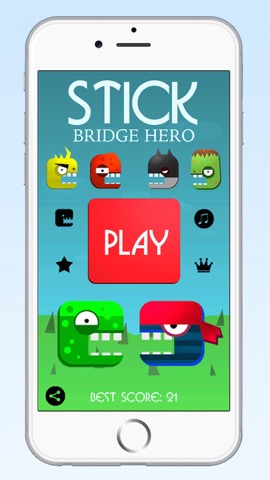 Stick Bridge Hero Builder Games Free - Best Bridge Building Constructor to Build and Connect City Platformのおすすめ画像1