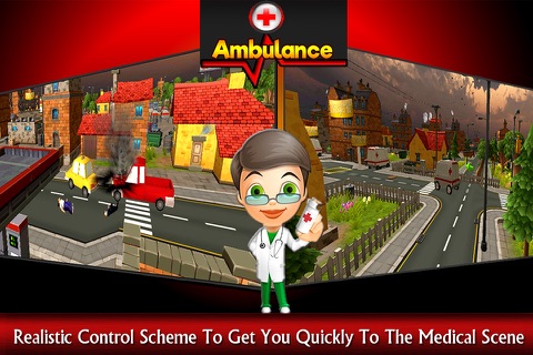 Ambulance Rescue 911 Simulator screenshot 4