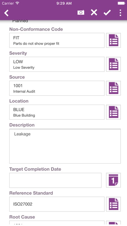 IFS Nonconformance Reporter