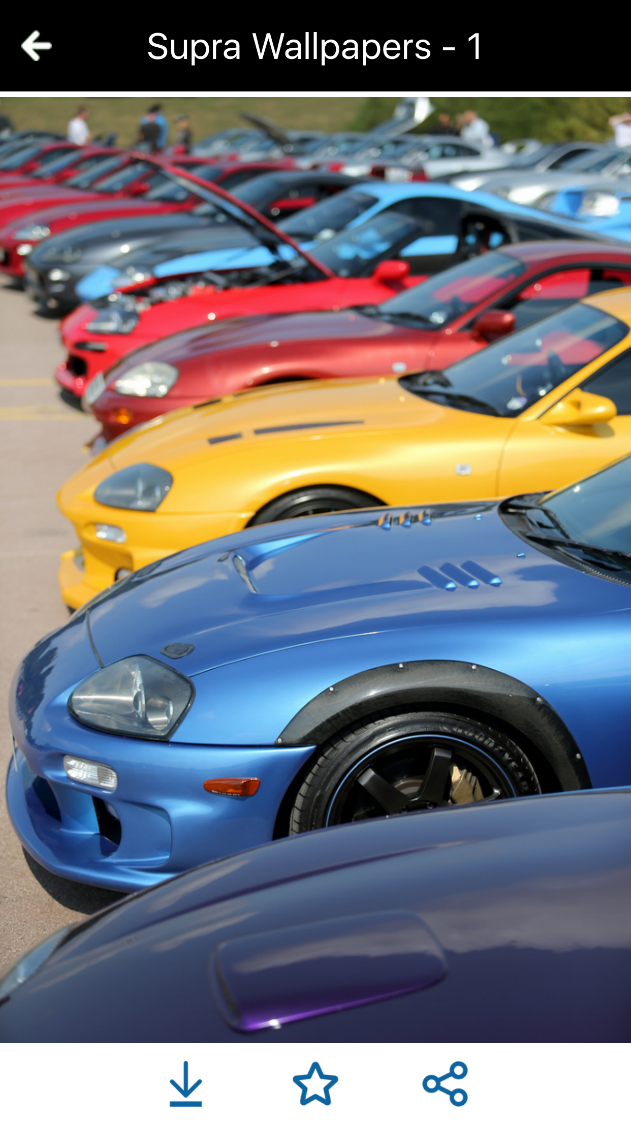 HD Car Wallpapers - Toyota Supra Edition