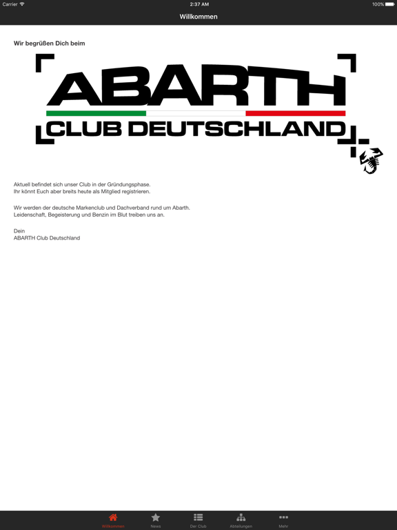 Screenshot #4 pour Abarth Club