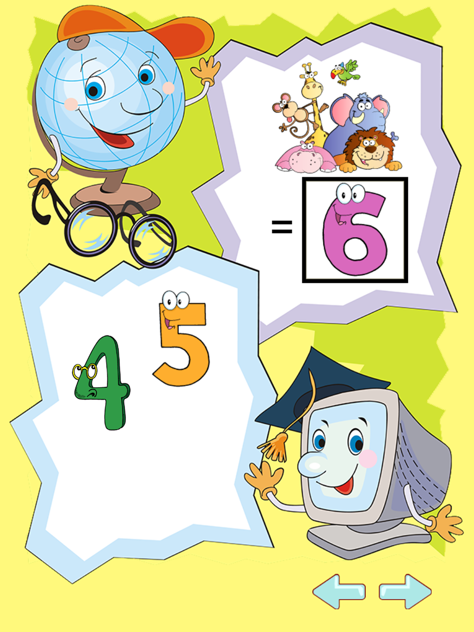 Counting Numbers 1-10 : Math Activities for Preschoolers & Kindergarten screenshot 6