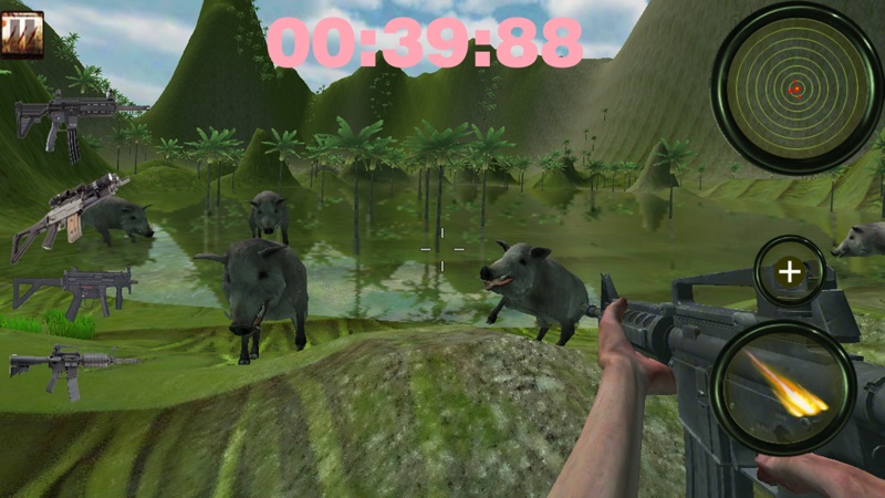 Boar Mountain Sniper Hunting HD screenshot 4