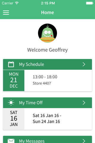 The SUBWAY® Labor Scheduler - náhled