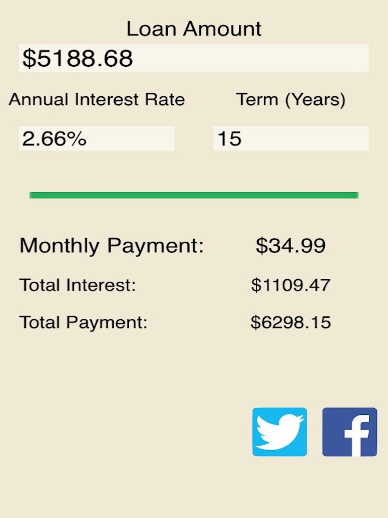 Calculate Bank Loan - Fixed Monthly Payment Calculator Free