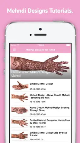 Game screenshot Mehndi & Nail Art Tutorials. apk