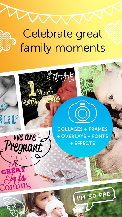 Baby Photo Editor FREE - Pregnancy & Baby Milestone pics screenshot-0