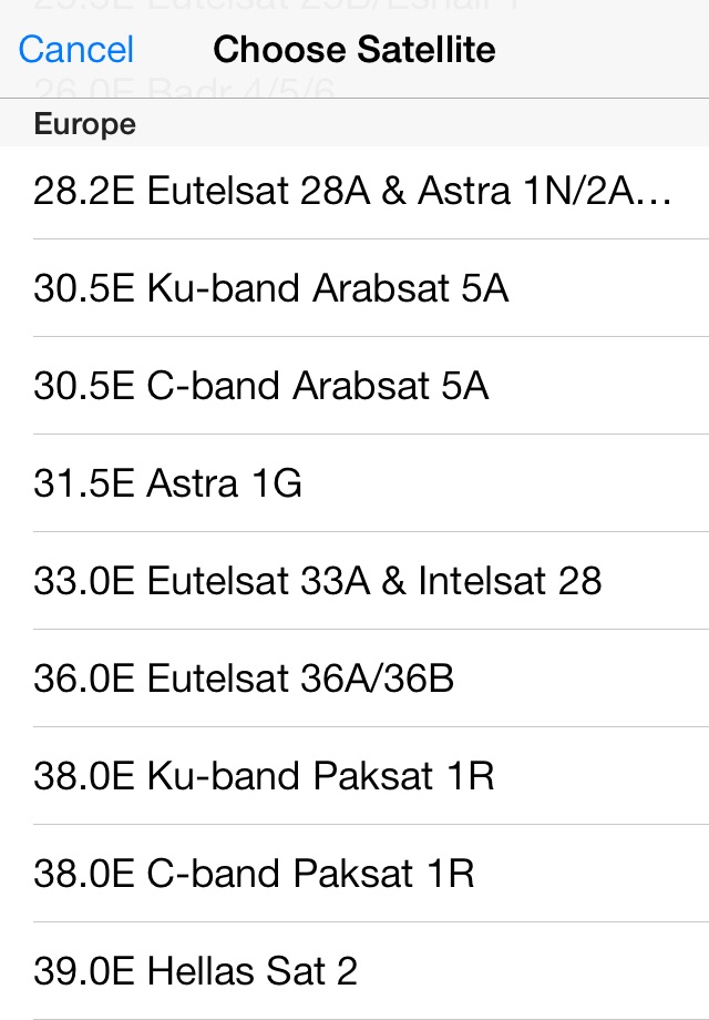 Sat Scope screenshot 2