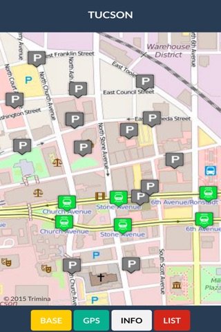 Tucson Downtown Map screenshot 2