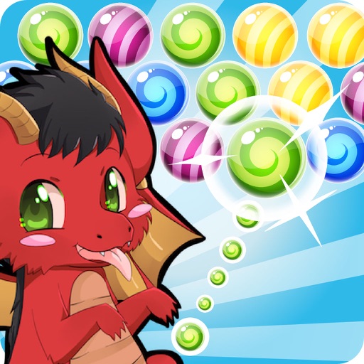 Bubble Crush Dragon - Free Cute Match 3 Shooter iOS App