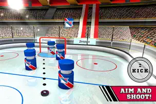 Pin Hockey - Ice Arena - Glow like a superstar air master - Screenshot 1