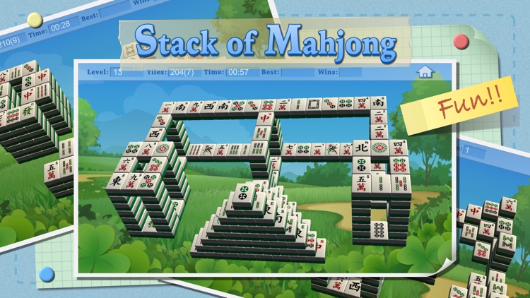 Stack of Mahjong