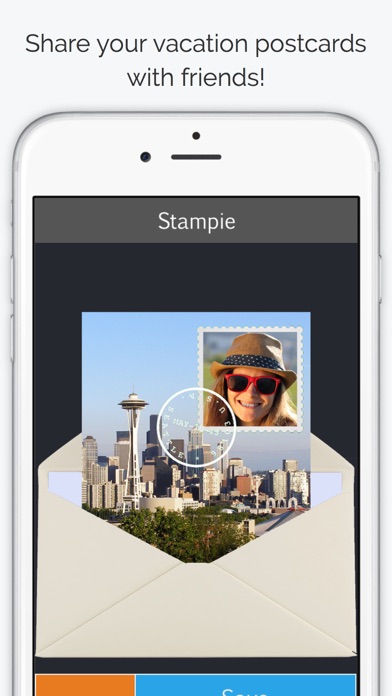 Screenshot #2 pour Stampie - Instant Picture Postcards with a Smile