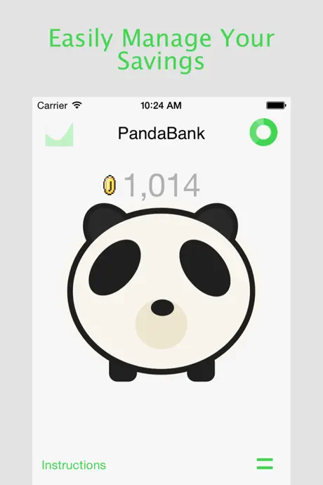 PandaBank - Cofrinho