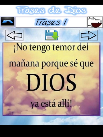 Screenshot #6 pour Frases de Dios en imágenes