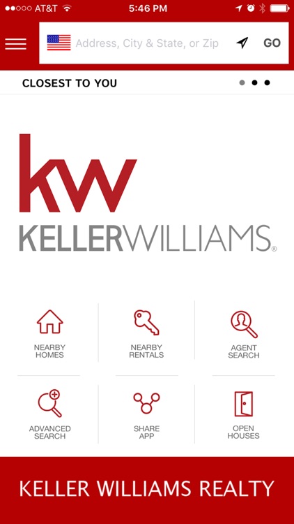 Keller Williams Realty Real Estate Search