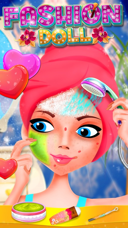 Fashion Doll Beauty Spa Salon & Makeover