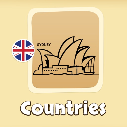 Countries Coloring Book with Sound